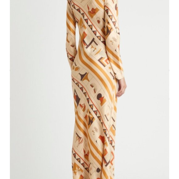 SIR the label Silk maxi dress - Picture 3 of 5